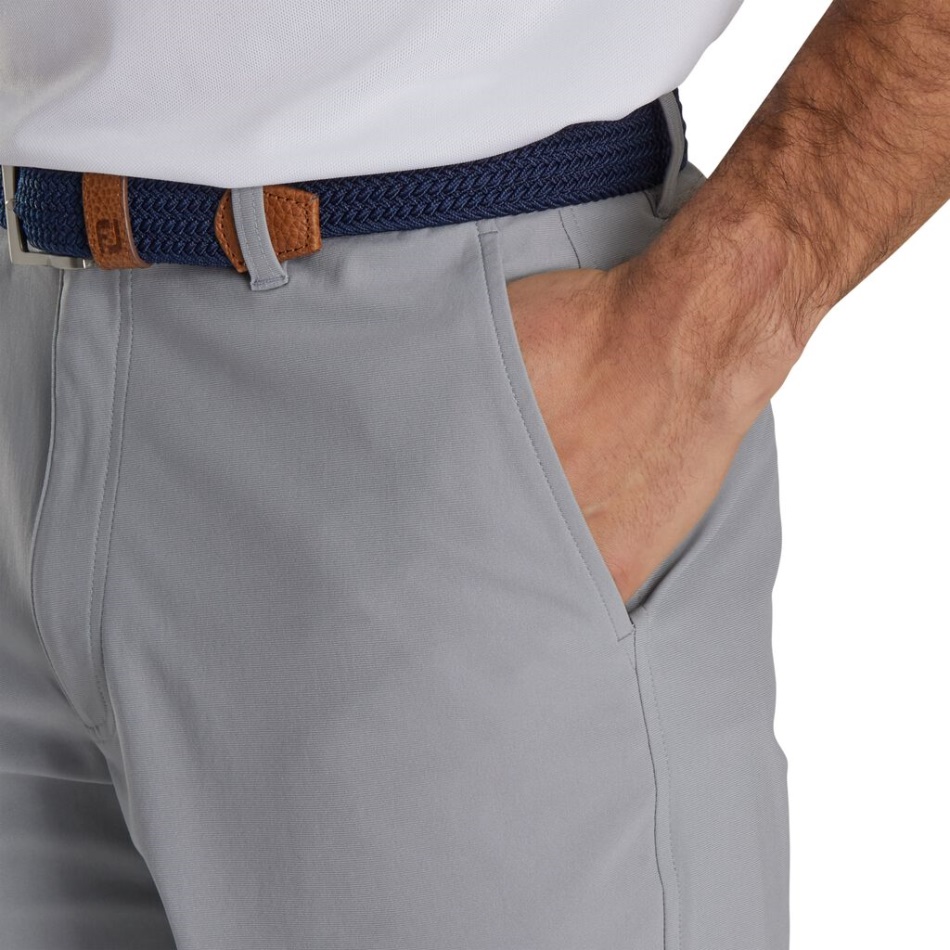 Shorts De Malha 95\\ Costura Interna Cinza Footjoy Pt